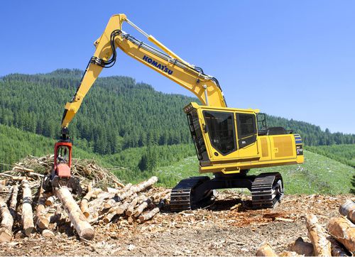 Holzerntemaschine auf Raupen - PC210LL-10 - KOMATSU Forest