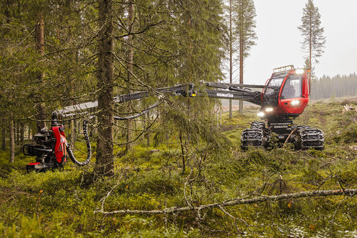 Rad-Holzerntemaschine - 931-4 - KOMATSU Forest