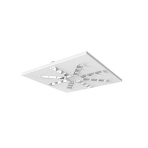 Deckenmontierte Luftdurchlass - VVKR-A-S series - Systemair - schrägverzahnt