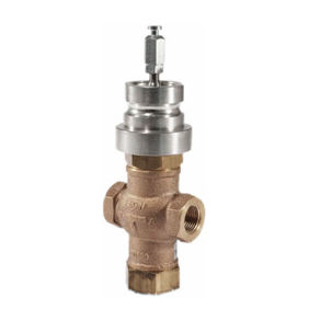 Steuerventil - BTR 25-10 - Systemair - für Dampf / für Wasser / für Belüftungsanlagen