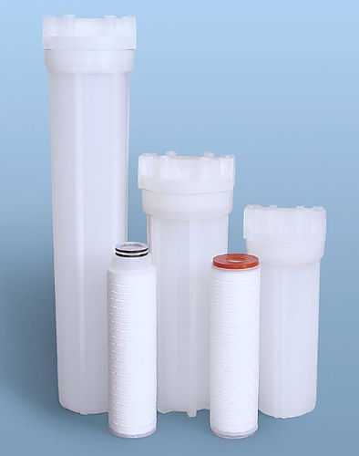 Einfachpatrone-Filtergehäuse - CHPN series - Critical Process Filtration - für Flüssigkeiten / Kunststoff