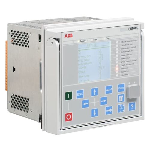 Schutzrelais für Transformator - RET615  - ABB Oy Distribution Automation - Fehlerstrom / Spannung / Leistung