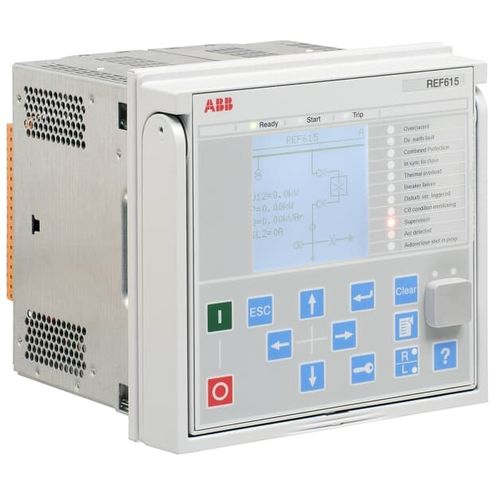 Schutzrelais für Beschicker - REF615  - ABB Oy Distribution Automation - Fehlerstrom / Spannung / Leistung