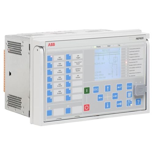 Schutzrelais für Beschicker - REF620  - ABB Oy Distribution Automation - Spannung / Leistung / für Transformator