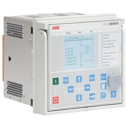 Überlastschutzrelais - REV615 - ABB Oy Distribution Automation - Leistung / für Kondensator / für Schalttafelmontage