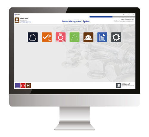 Management-Software - Crane Electronics Ltd - für Drehmomentmessung