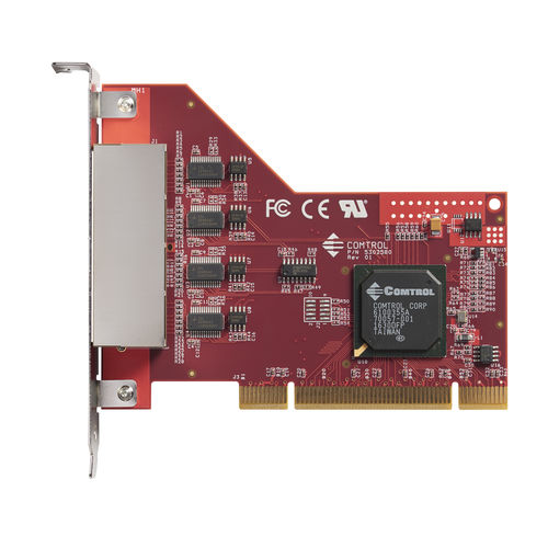 Serielle Kommunikationskarte mit mehreren Anschlüssen / 4 Ports - 30023-6 - Comtrol Corporation - RS232 / PCI-Bus / RJ45