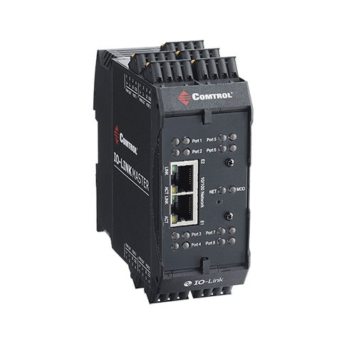 Gateway für Kommunikation - IO-Link Master DR-8-EIP-P - Comtrol Corporation - EtherNet/IP / Modbus / IO-Link Master