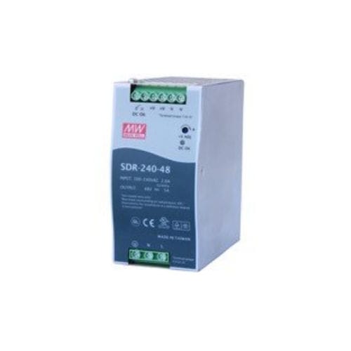 Stromversorgung für DIN-Schiene - MeanWell SDR-240-48 - Comtrol Corporation - AC/DC / einstellbar / Hochleistung