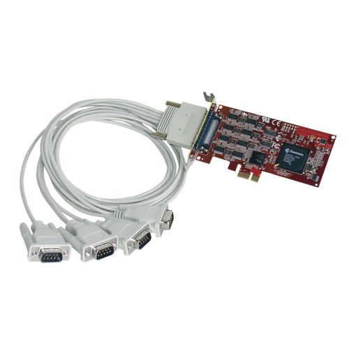 Serielle Kommunikationskarte mit mehreren Anschlüssen / PCI-Express - 30126-4 - Comtrol Corporation