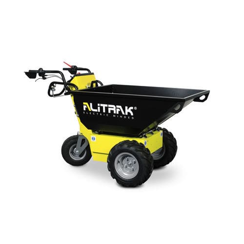Rad-Minidumper - MT500 - ALITRAK S.r.l - elektrisch / mit Frontentladung / Fronthochkipper