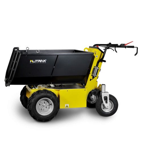 Rad-Minidumper - MT700P - ALITRAK S.r.l - elektrisch / mit Frontentladung / Fronthochkipper