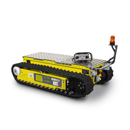 Batteriebetriebener Transporter - DCT450P - ALITRAK S.r.l - auf Raupen / für Antennen / Plattform