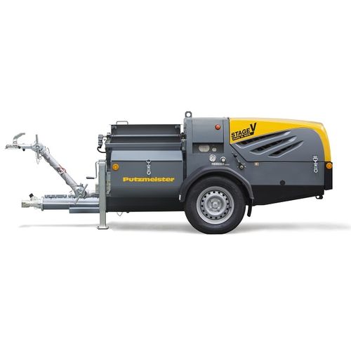 Schneckenpumpe - SP 11 THF - PUTZMEISTER - für Zement / dieselbetrieben / mobil
