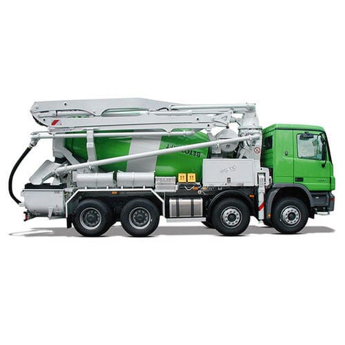 Fahrmischeranbau-Autobetonpumpe - PUMI 21-3 - PUTZMEISTER - für Baustelle