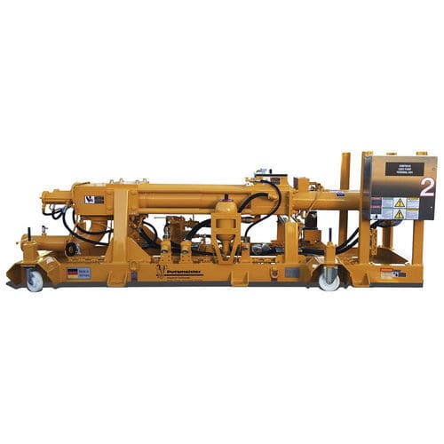 Mobile Betonpumpe - HSP - PUTZMEISTER - für Baustelle / Kolben