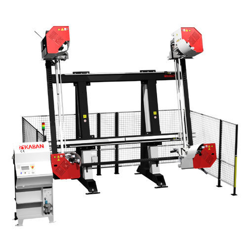 Mehrkopf-Schweißmaschine - MV 1020  - KABAN MAKINA SANAYI VE TIC. LTD. STI - PLC-gesteuert / freistehend / für Profile