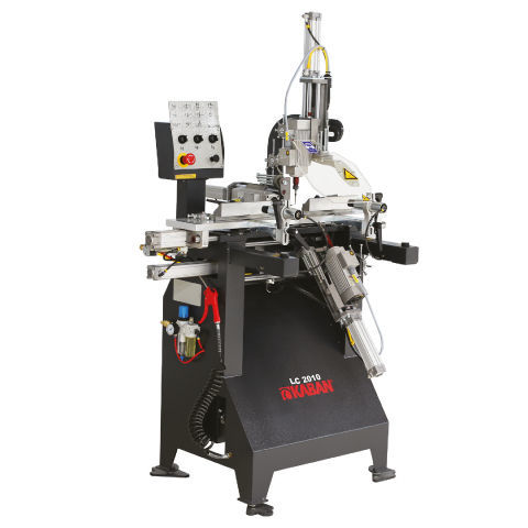 Wasserschlitzbohrer-Konturfräsmaschine - LC 2010 - KABAN MAKINA SANAYI VE TIC. LTD. STI - Dreistift / für PVC / Dreistufen