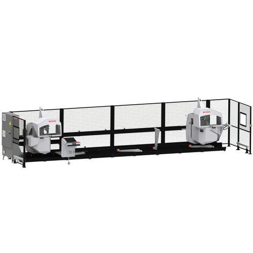 Zweikopfschneidemaschine - ZM 1060  - KABAN MAKINA SANAYI VE TIC. LTD. STI - Cutter / für Aluminium / für Aluminiumprofile