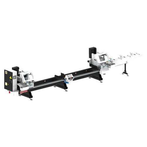 Doppelgehrungssäge für Aluminium - AC 2045 - KABAN MAKINA SANAYI VE TIC. LTD. STI - für Profile / automatisch