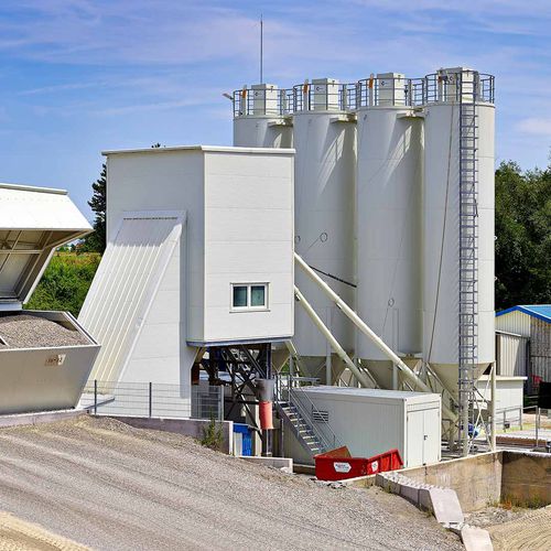 Festinstallierte Betonmischanlage - CBS 105–140 S/T L ELBA - Ammann - Einwellen