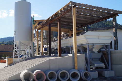 Speichertrichter - CEL 9  - Ammann - Dosier / für Beton / für Gebäude