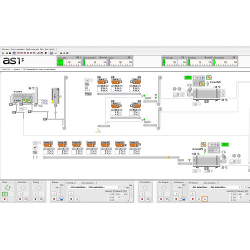 Statistik-Software - AS1 - Ammann - Kontroll / automatisiert