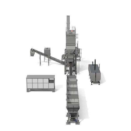 Stationäre Asphaltmischanlage - ACC 90-120 COUNTERMIX - Ammann - kontinuierlich