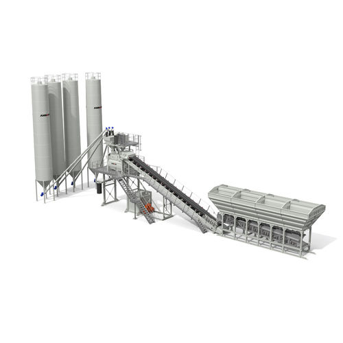 Festinstallierte Betonmischanlage - CBT 105-150 TB ELBA - Ammann - kompakt