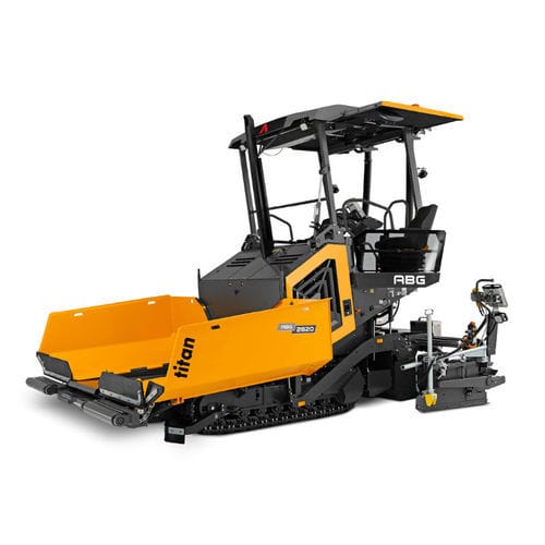 Asphaltfertiger - ABG 2820 - Ammann - auf Raupen / Förderer / Umschlag