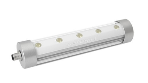 Lichtleiste - 22 - 28 VDC, IP67, ø 45 mm | D45-C series - Diana Electronic-Systeme GmbH - LED / für Werkzeugmaschinen / Montagestand