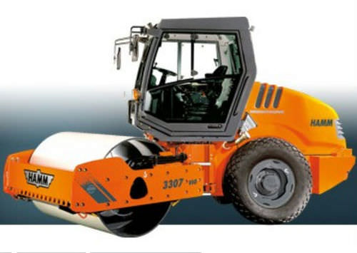 Einzylinder-Walze - 6 650 kg | 3307 HT VIO - HAMM AG - Vibration / mit Gelenk