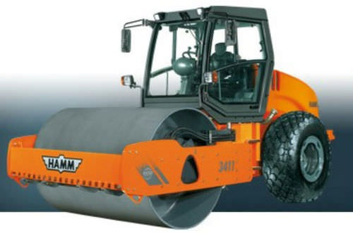 Einzylinder-Walze - 12 830 kg | 3411 - HAMM AG - Vibration / mit Gelenk
