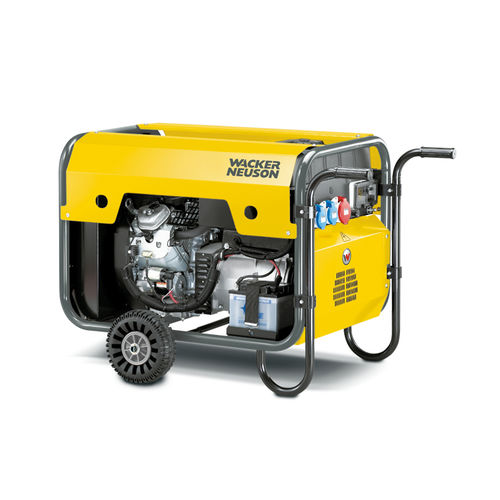 Benzinbetriebenes Stromaggregat - GS12AI - Wacker Neuson SE - dreiphasig / auf Rollen / Kammereinspritzung