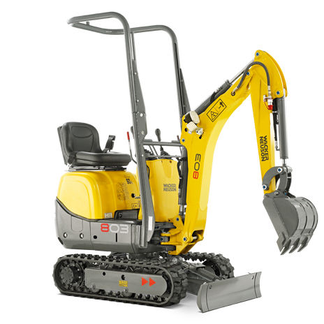 Mikrobagger - 803 - Wacker Neuson SE - auf Raupen / Diesel / für Baustellen