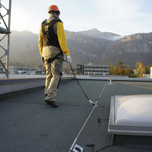 Horizontale Rettungsleine - ALTILINE - VERTIC - für Arbeiten in großen Höhen / Fallschutz
