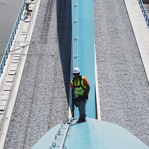 Fallschutzschiene - COMBIRAIL - VERTIC - Stahl