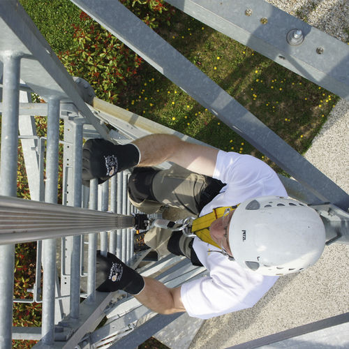 Fallschutzschiene - VERTIRAIL - VERTIC - Stahl