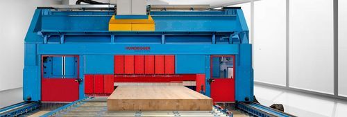 Abläng- und Profilbearbeitungszentrum / CNC - PBA-Industry - Hans Hundegger - Multifunktion / Holz