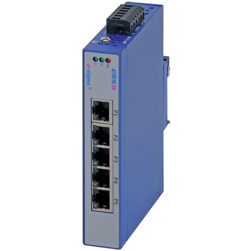 Ethernet-Switch / unmanaged - EL-100-4 - eks Engel GmbH & Co. KG - 8 Ports / 5 Ports / 10 Ports