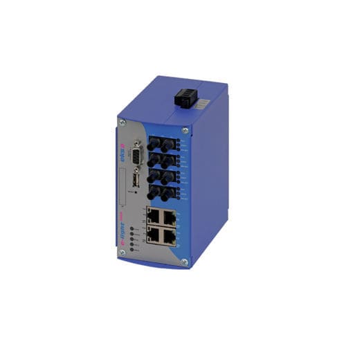 Ethernet-Switch / managed - EL-100-2MA - eks Engel GmbH & Co. KG - 8 Ports / PROFINET / für DIN-Schiene