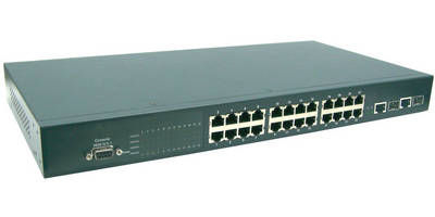 LWL-Wandler - 24 x 10/100TX, 2 x 10/1000T + 2x1000SFP - eks Engel GmbH & Co. KG - Ethernet