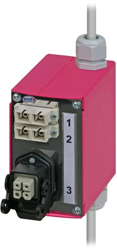 Spleißbox für Lichtleiter - eks Engel GmbH & Co. KG - mit Kabelverschraubung