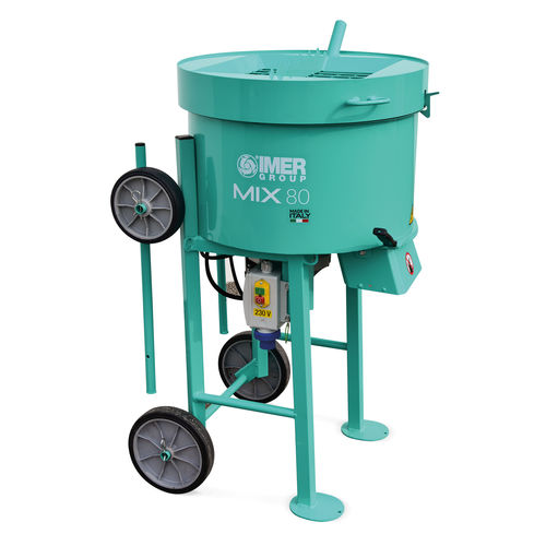 Schaufelmischer - MIX 80 - IMER International SPA - vertikal / mobil / Batch