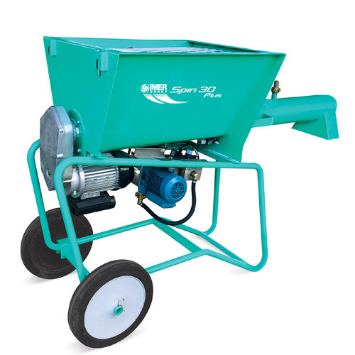 Schaufelmischer - SPIN 30 PLUS - IMER International SPA - horizontal / mobil / kontinuierlich