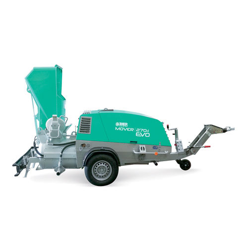 Estrichförderer auf Sattelschlepper - MOVER 270D EVO - IMER International SPA