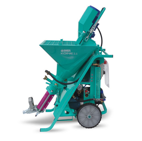 Spachtelmasse-Spritzmaschine - Koine 3.1 - IMER International SPA