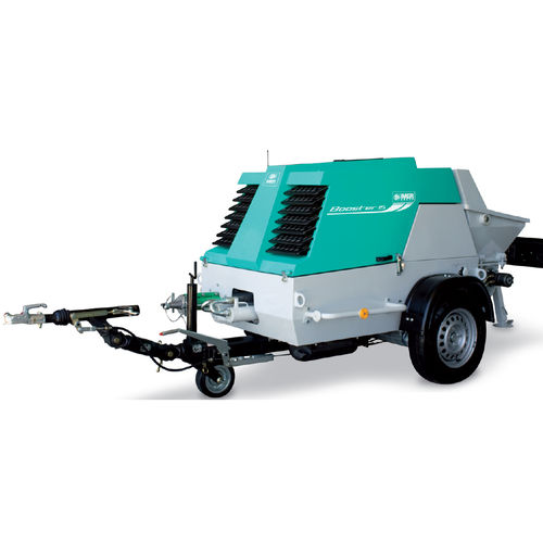 Anhängermontierte Betonpumpe - Booster 15 - IMER International SPA - für Baustelle