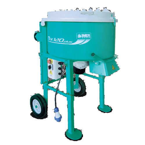 Schaufelmischer - MIX 120 PLUS - IMER International SPA - vertikal / mobil / Batch
