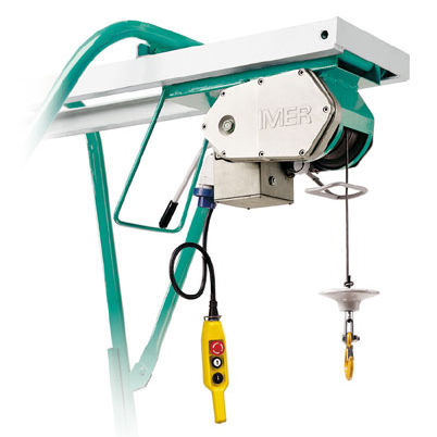 Hebel-Seilzug - ET 300 N - IMER International SPA - elektrisch